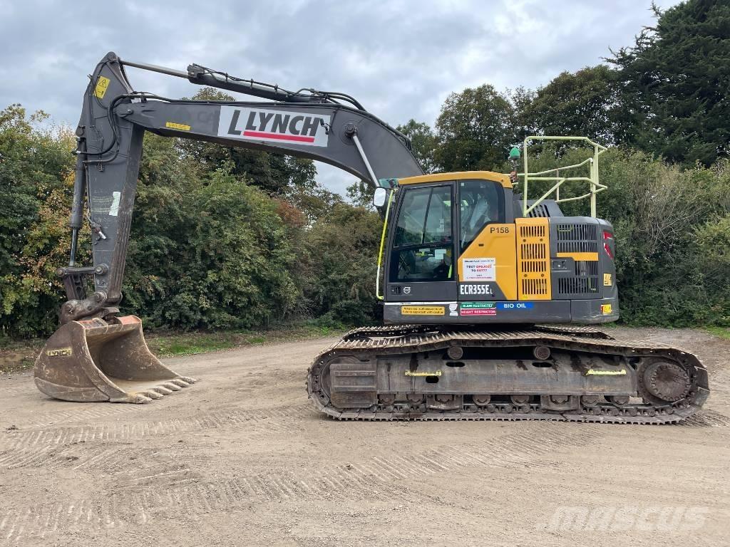 Volvo ECR 355 EL Kāpurķēžu ekskavatori