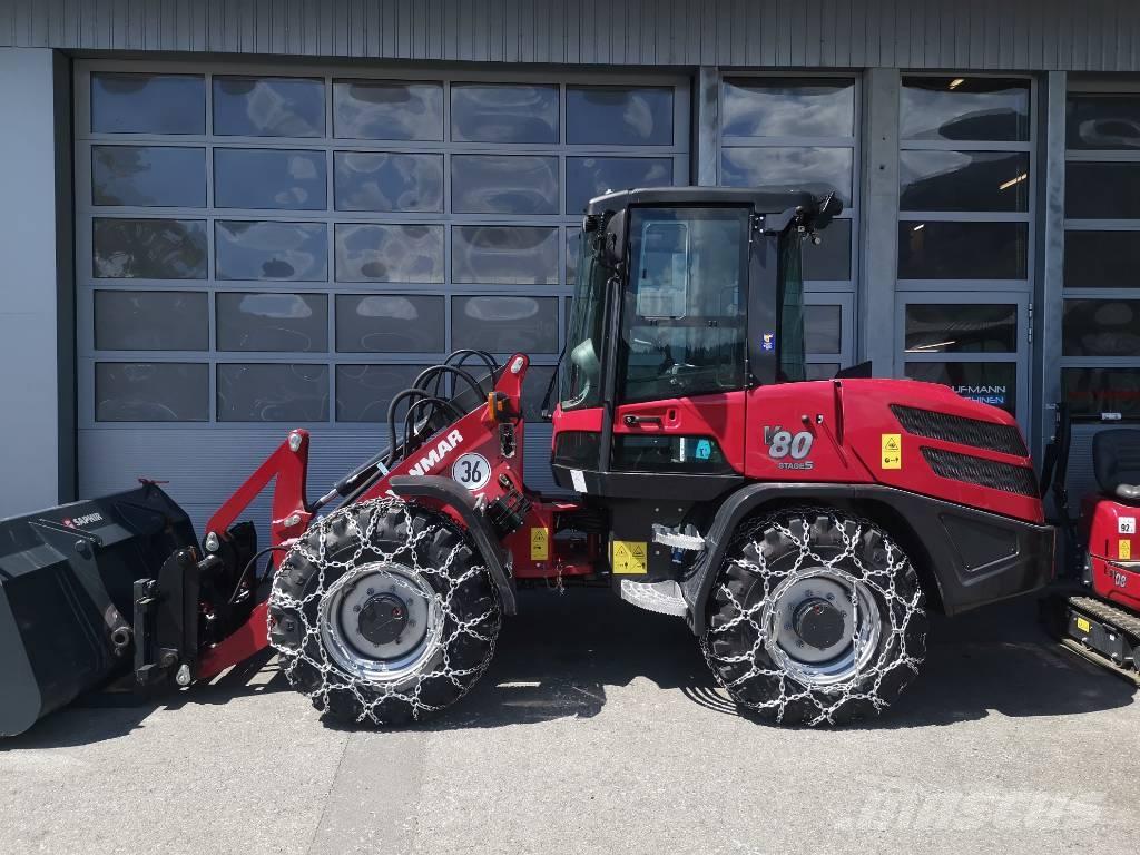 Yanmar V80 Iekrāvēji uz riteņiem