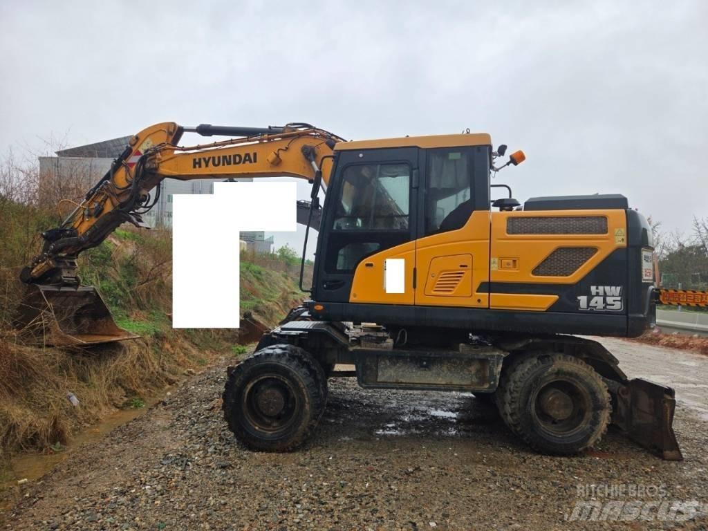 Hyundai HW 145 Ekskavatori uz riteņiem