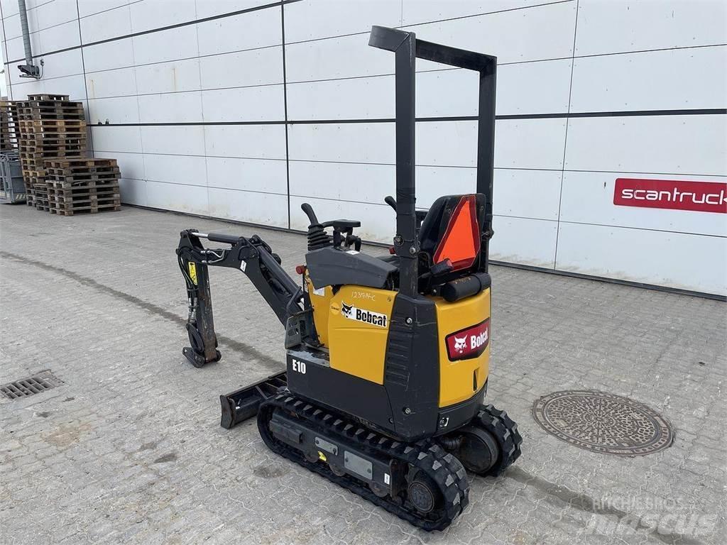 Bobcat E10 Ekskavatori uz riteņiem
