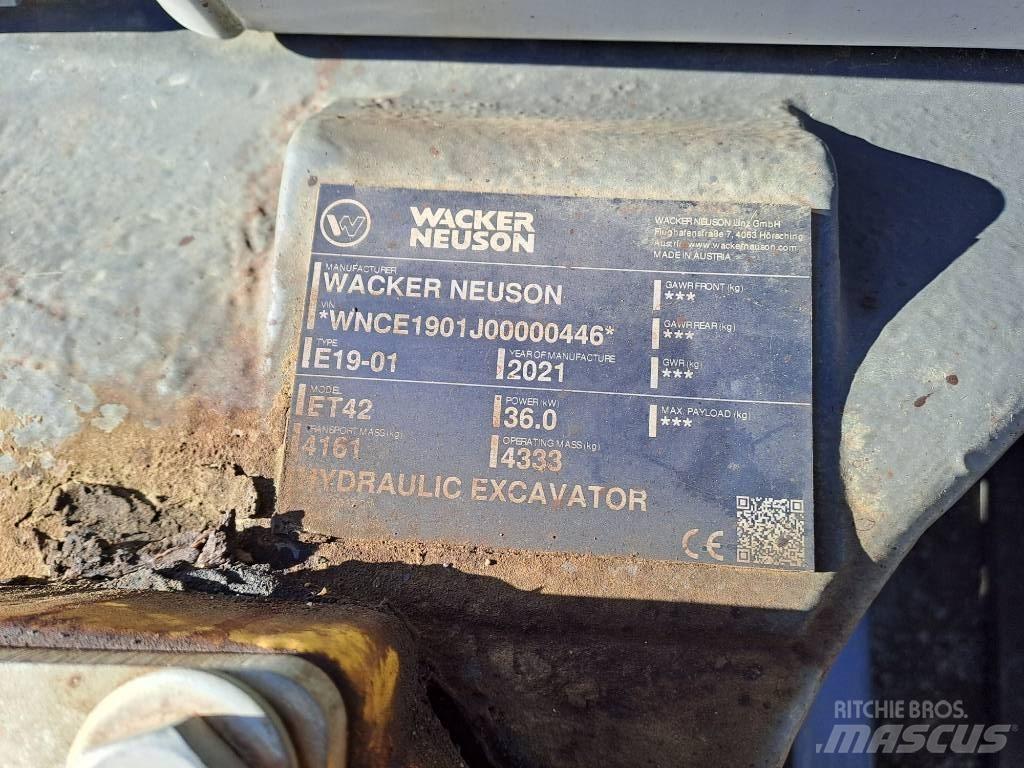 Wacker Neuson ET42 Kāpurķēžu ekskavatori