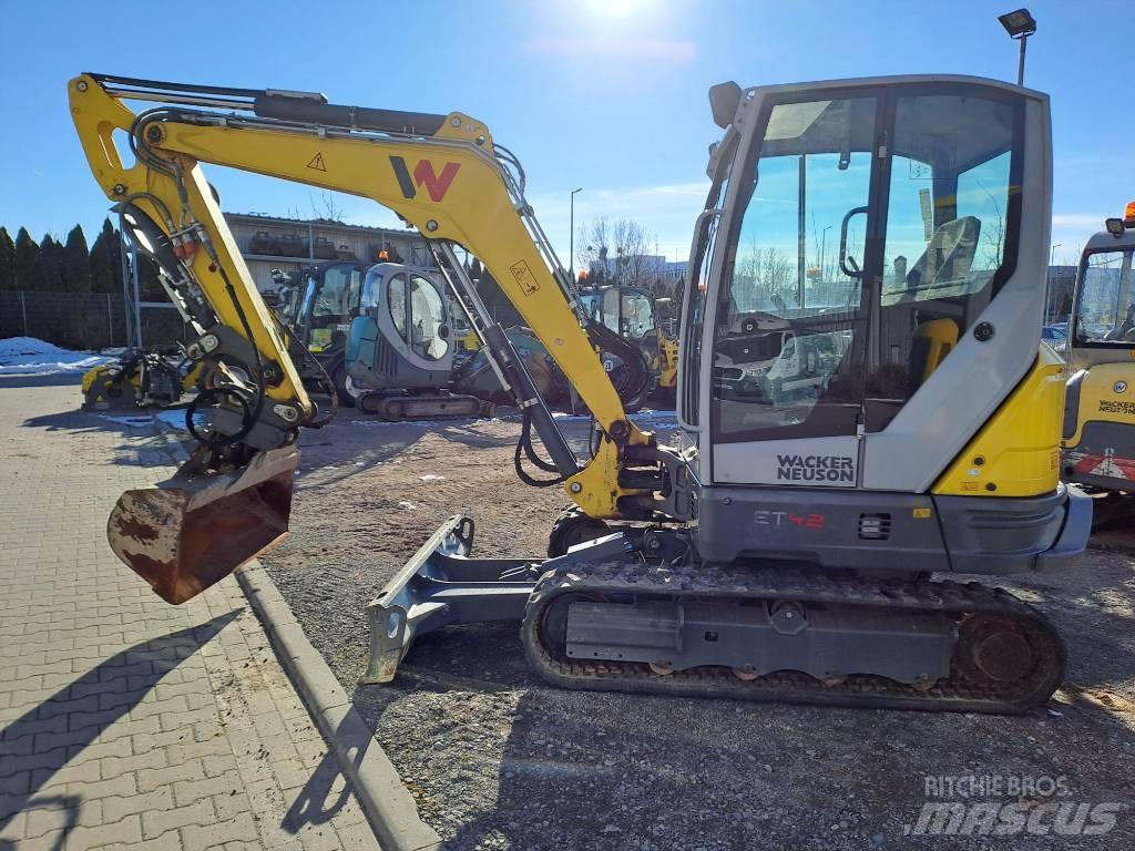 Wacker Neuson ET42 Kāpurķēžu ekskavatori