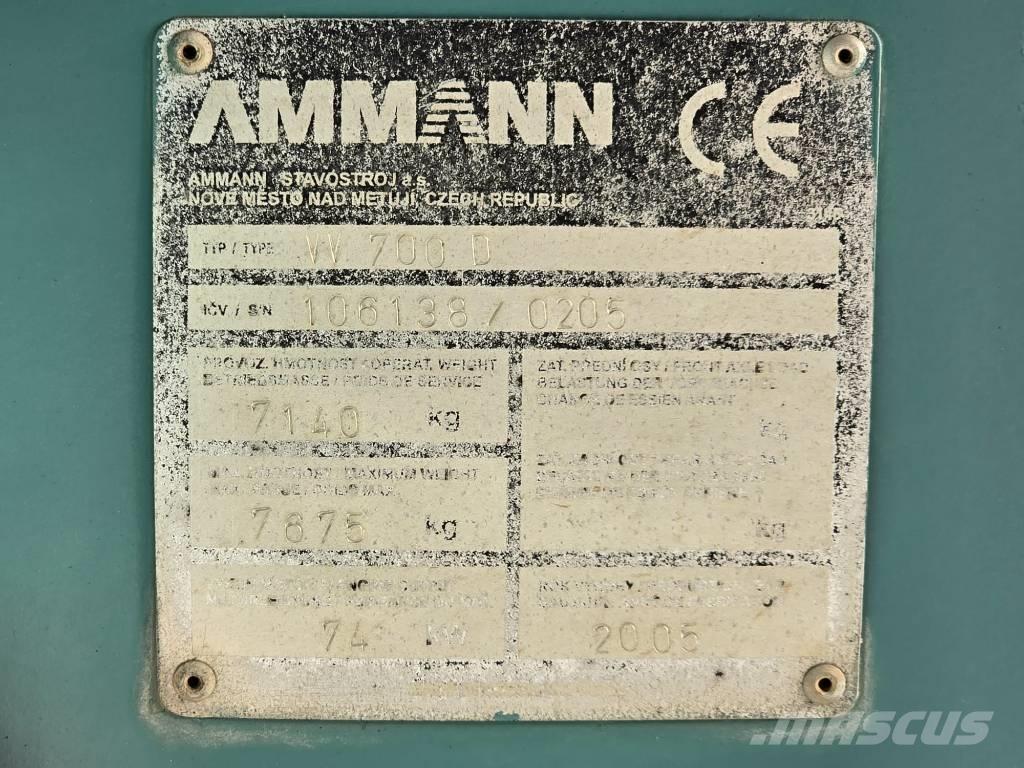 Ammann VV 700 D Kombinētie veltņi