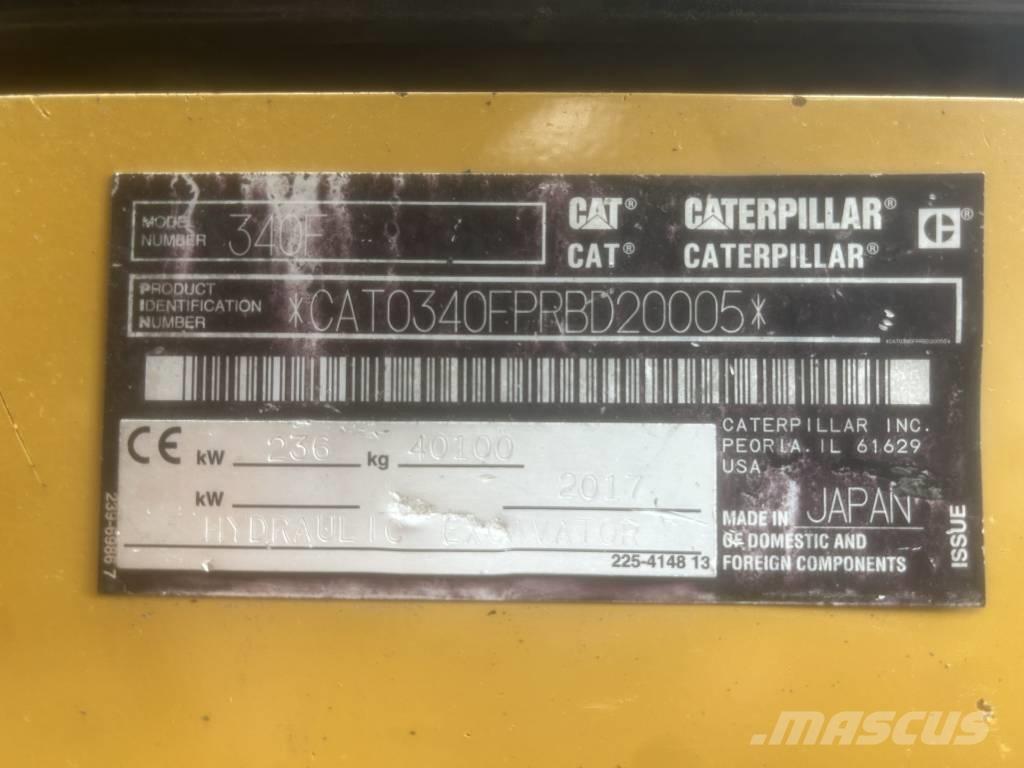 CAT 340 UHD Kāpurķēžu ekskavatori