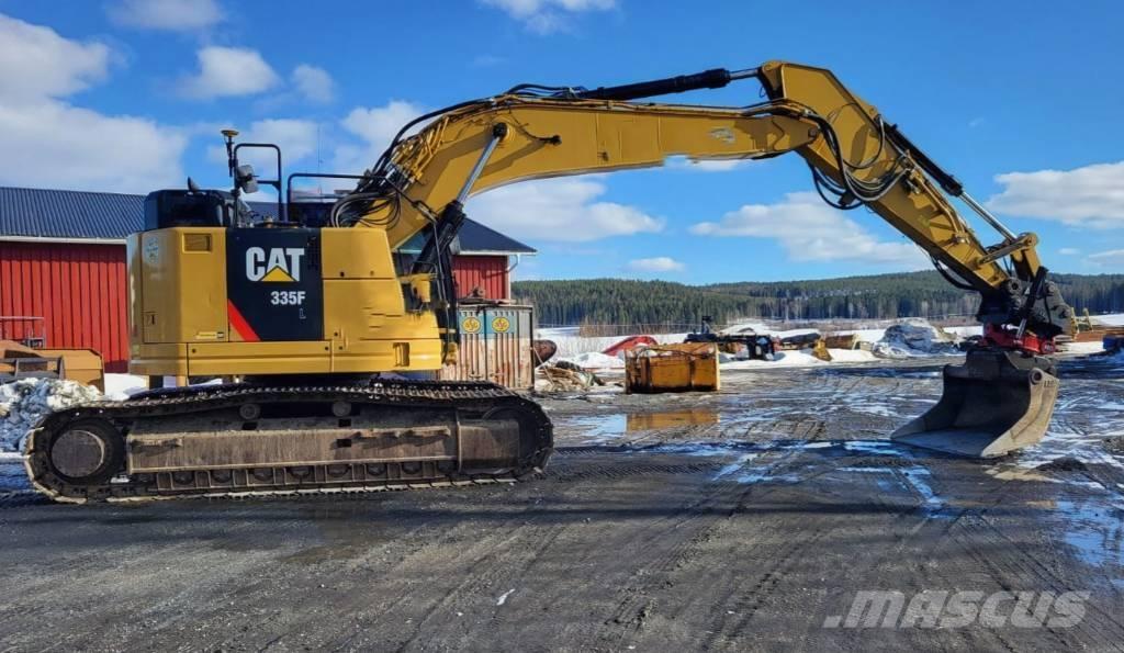 CAT 335 F L CR Kāpurķēžu ekskavatori