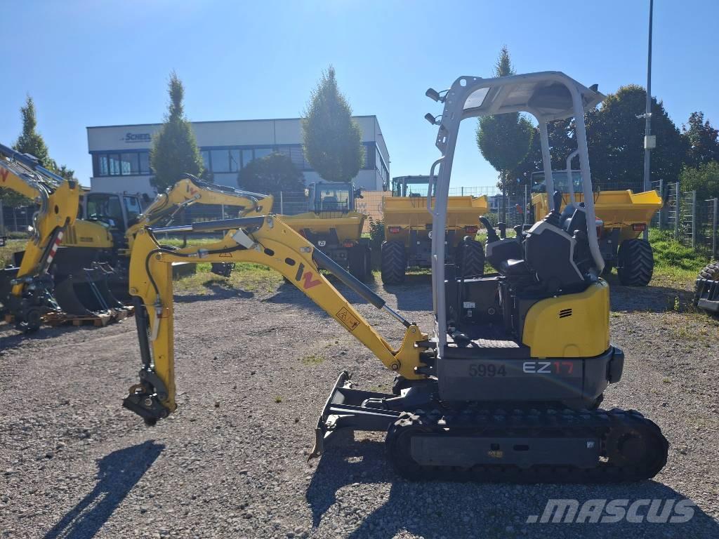 Wacker Neuson EZ17 Kāpurķēžu ekskavatori