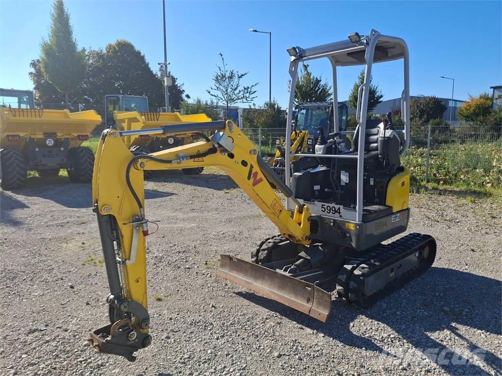 Wacker Neuson EZ17 Kāpurķēžu ekskavatori