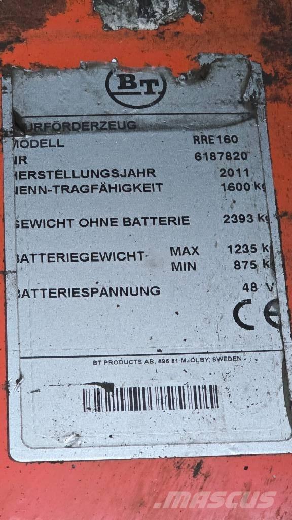 BT RR E 160 Lielaugstuma pārvadātājs