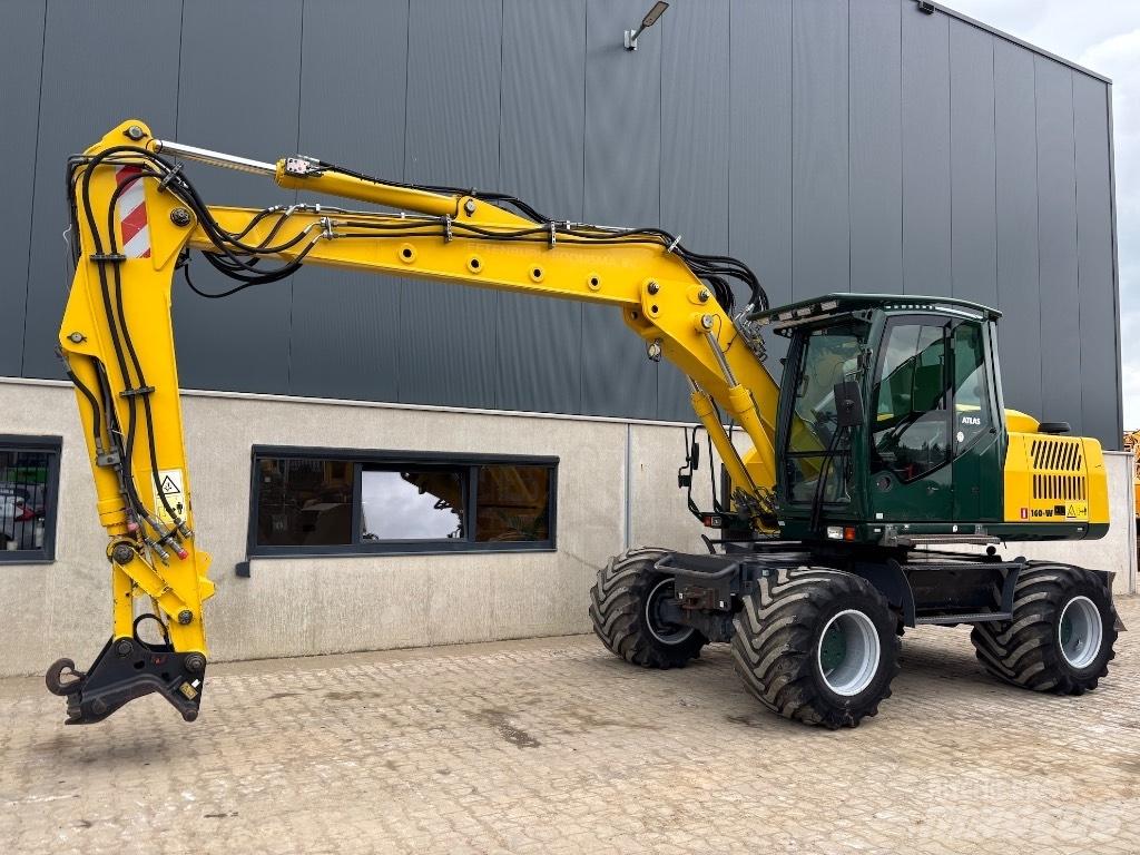 Atlas 160 W - 140 W Ekskavatori uz riteņiem