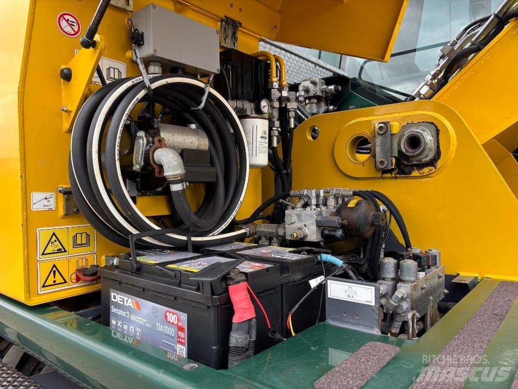 Atlas 160 W - 140 W Ekskavatori uz riteņiem