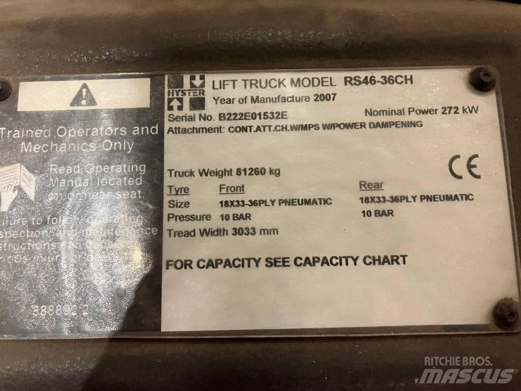 Hyster RS46-36CH Konteineru pacēlāji