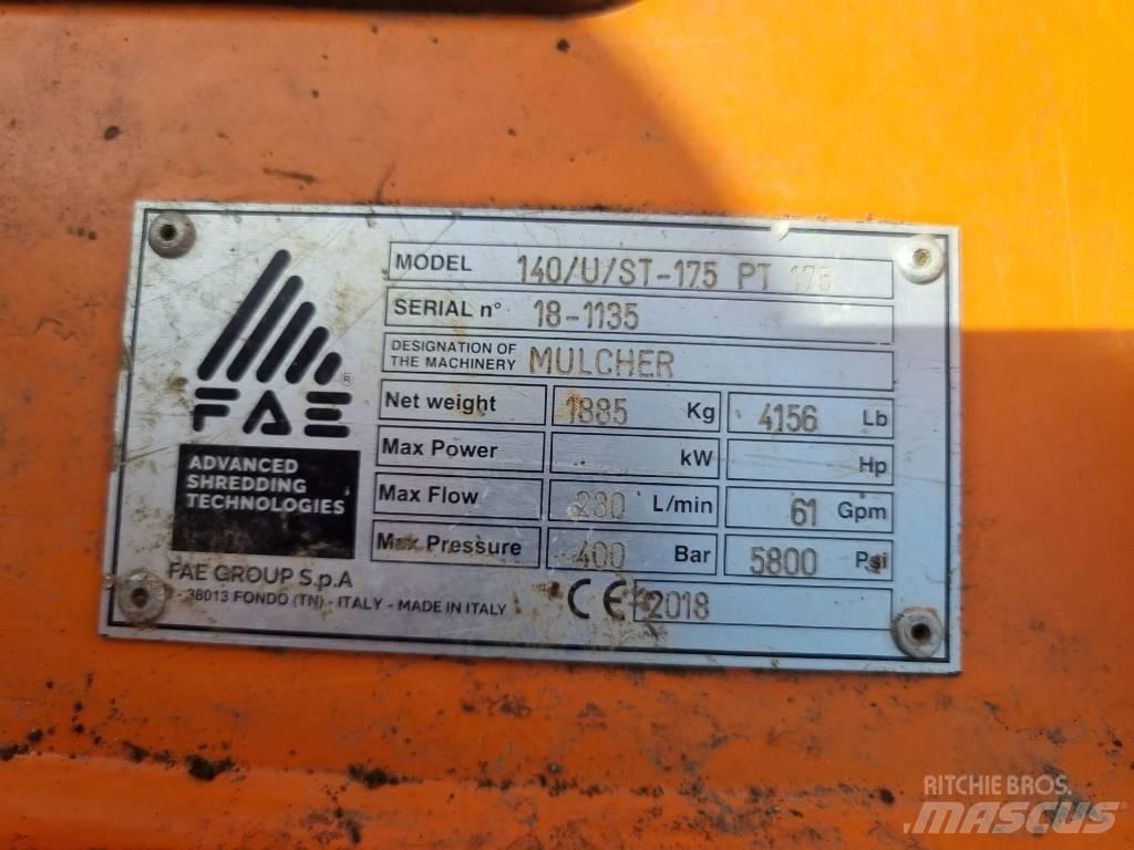 FAE PT-175 Mežizstrādes mulčeri