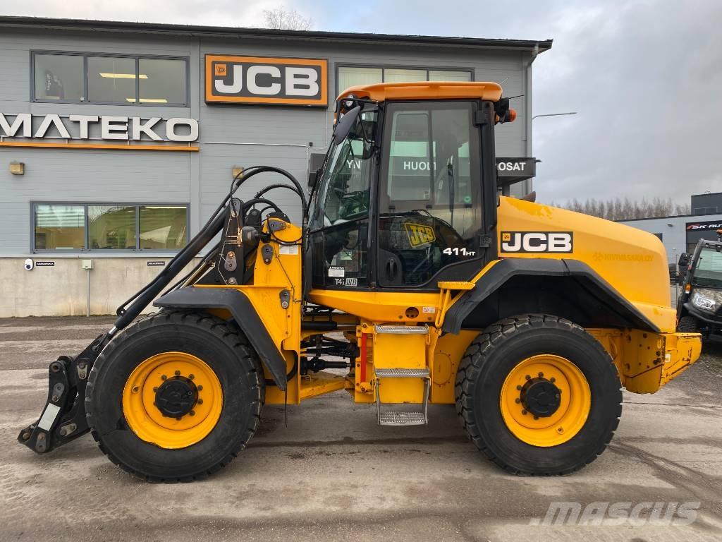 JCB 411 HT T4i Iekrāvēji uz riteņiem