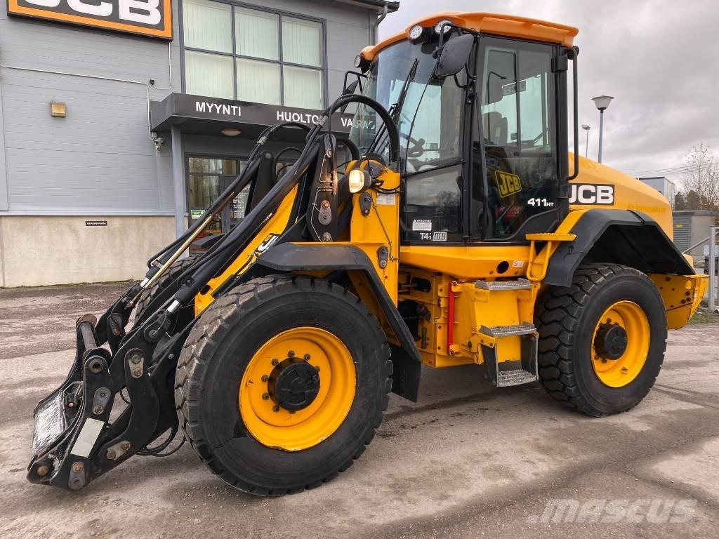 JCB 411 HT T4i Iekrāvēji uz riteņiem