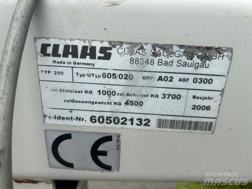 CLAAS Liner 3000 Grābekļi un siena ārdītāji