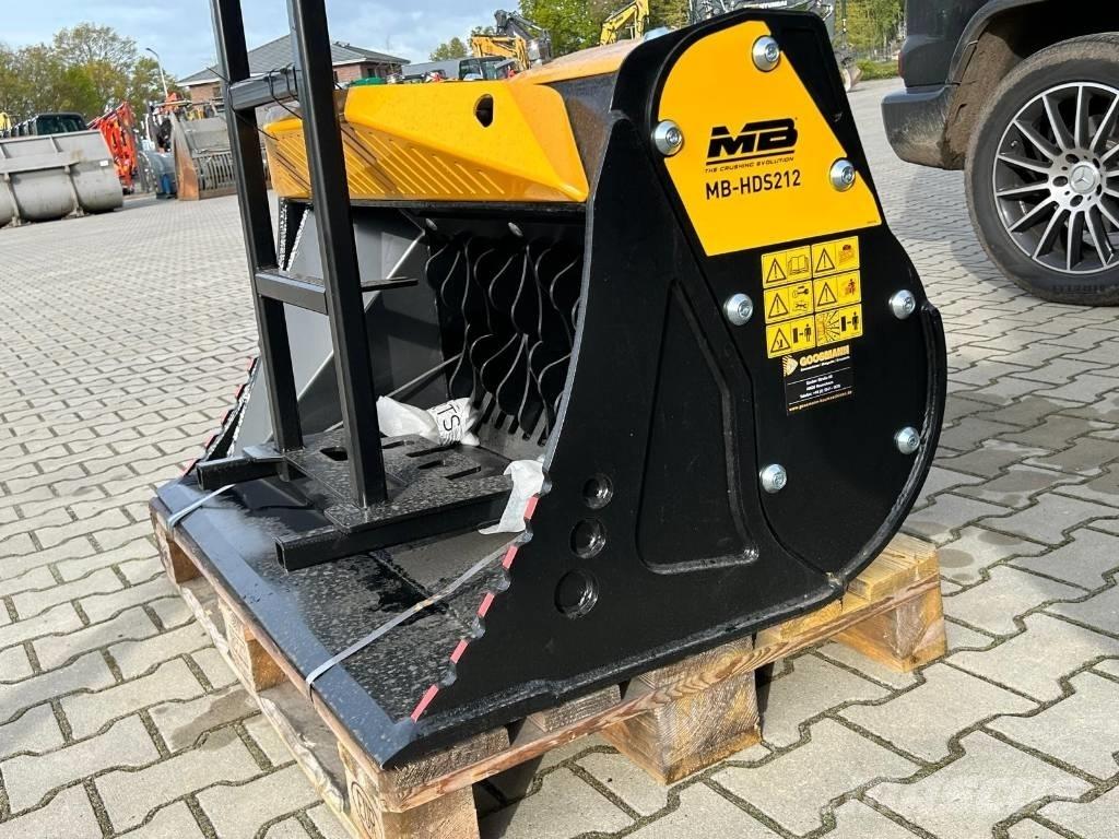 MB Crusher HDS 212 Citas sastāvdaļas