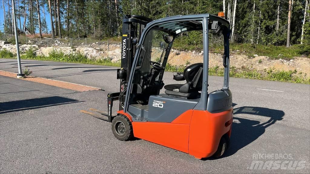 Toyota 8 FBET 20 Elektriskie iekrāvēji