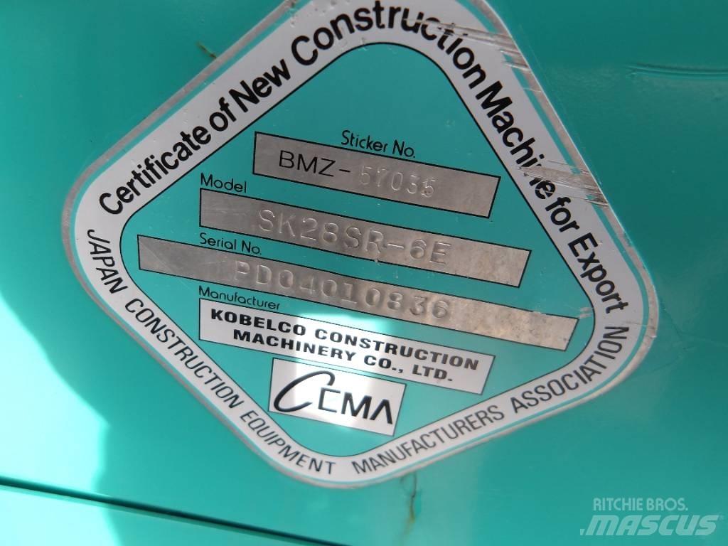 Kobelco SK 28 SR Mini ekskavatori < 7 t