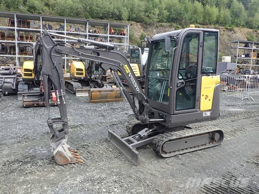 Volvo EC 20 D Mini ekskavatori < 7 t