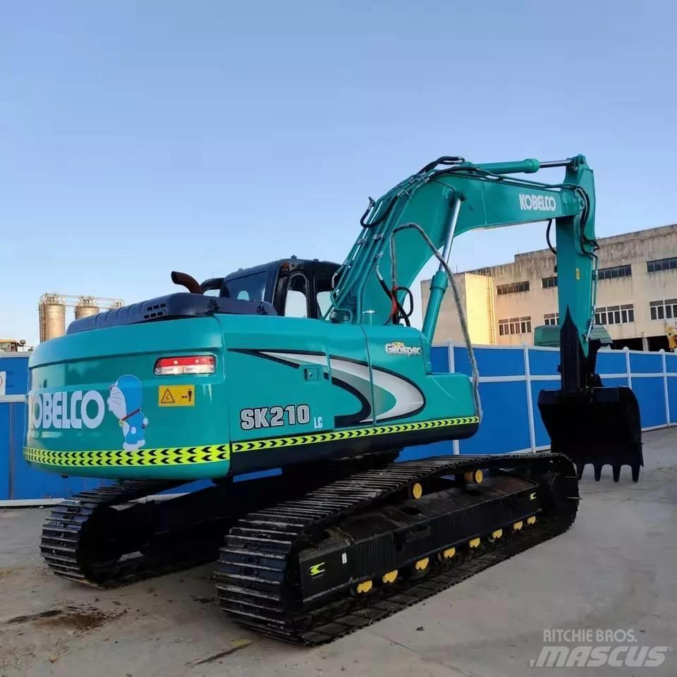 Kobelco SK 210 Kāpurķēžu ekskavatori