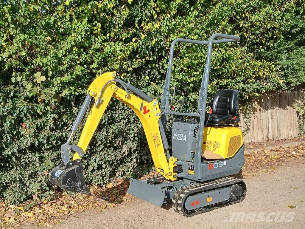 Wacker Neuson 803 Mini ekskavatori < 7 t