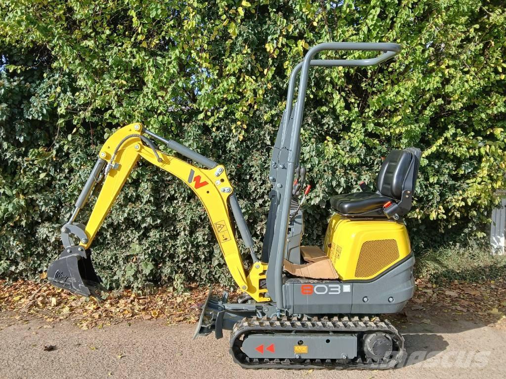 Wacker Neuson 803 Mini ekskavatori < 7 t