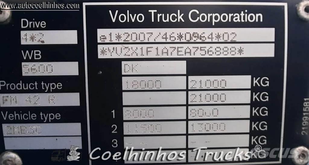 Volvo FM 410 Tents