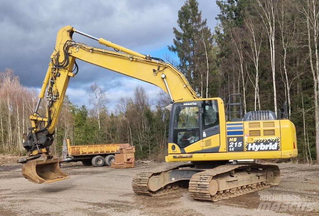Komatsu HB 215 LC-2 Kāpurķēžu ekskavatori