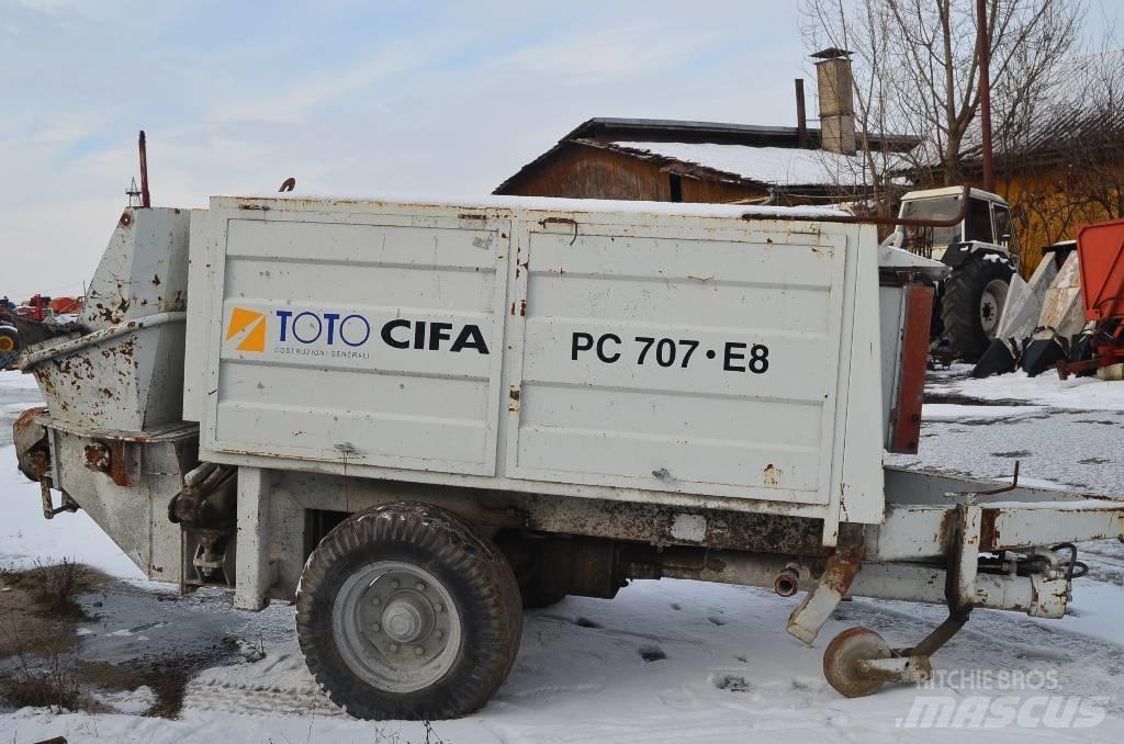 Cifa PC 707 Kravas mašīna- betona sūknis