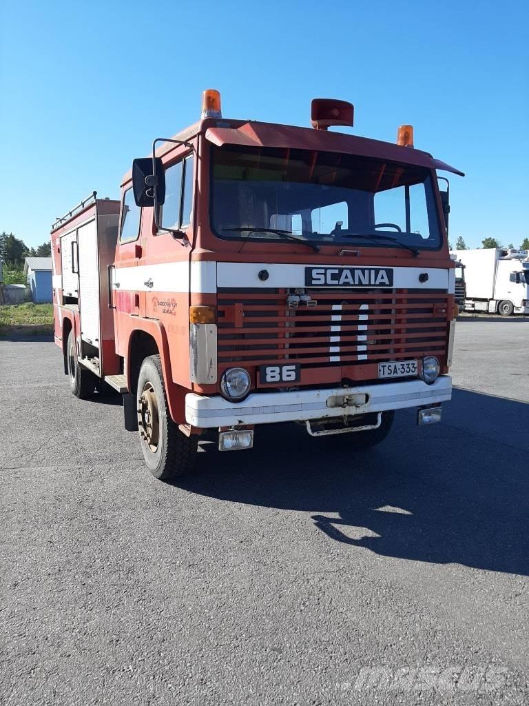 Scania LB 86 Ugunsdzēšamā tehnika