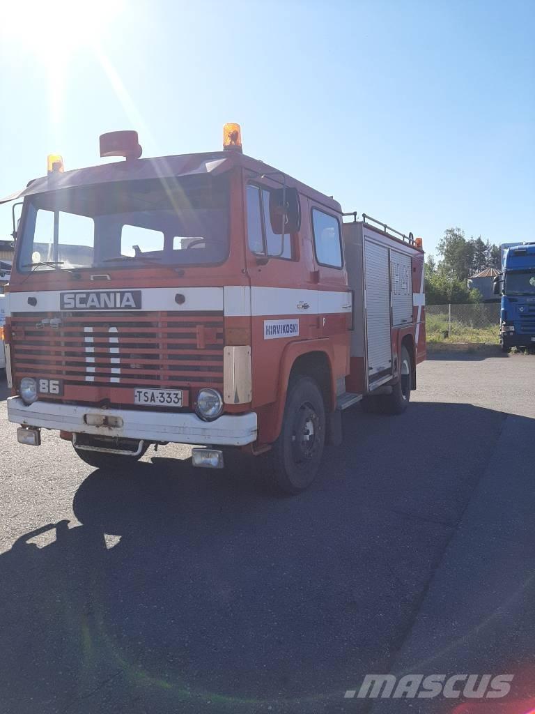 Scania LB 86 Ugunsdzēšamā tehnika