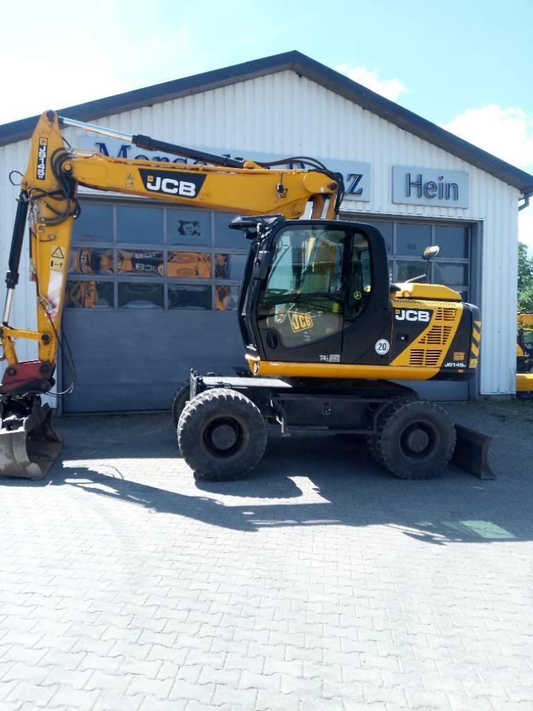 JCB JS 145 W Ekskavatori uz riteņiem