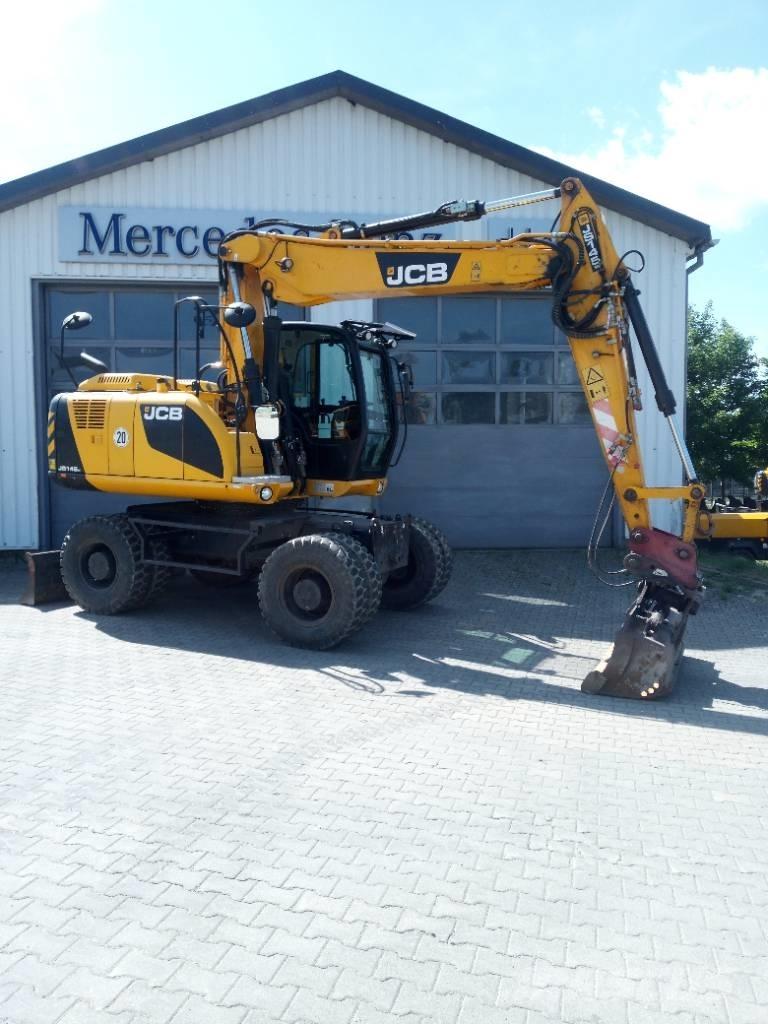 JCB JS 145 W Ekskavatori uz riteņiem