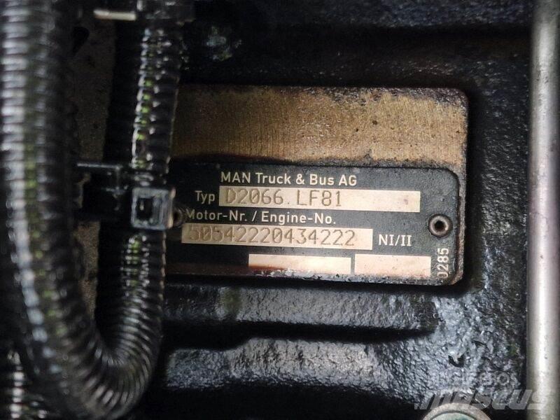 MAN D2066 LF81 Dzinēji