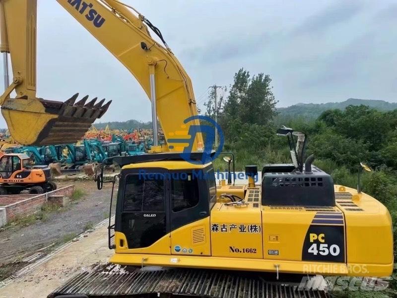 Komatsu PC450-8 Kāpurķēžu ekskavatori