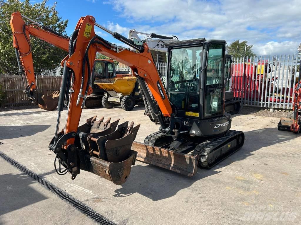 Doosan DX 27 Z Mini ekskavatori < 7 t