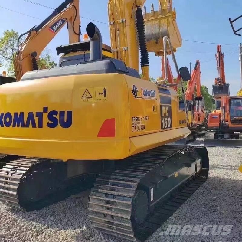 Komatsu PC 160 Kāpurķēžu ekskavatori