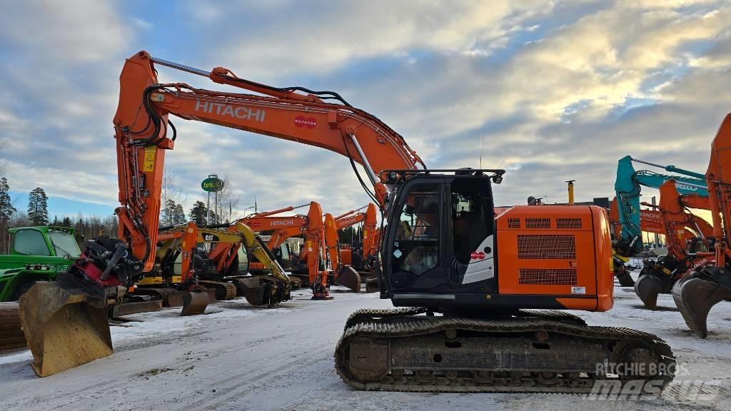 Hitachi ZX225USRLC-6 Kāpurķēžu ekskavatori