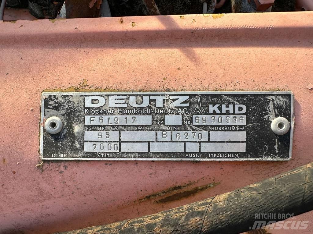 Deutz F6L912 ENGINE Dzinēji