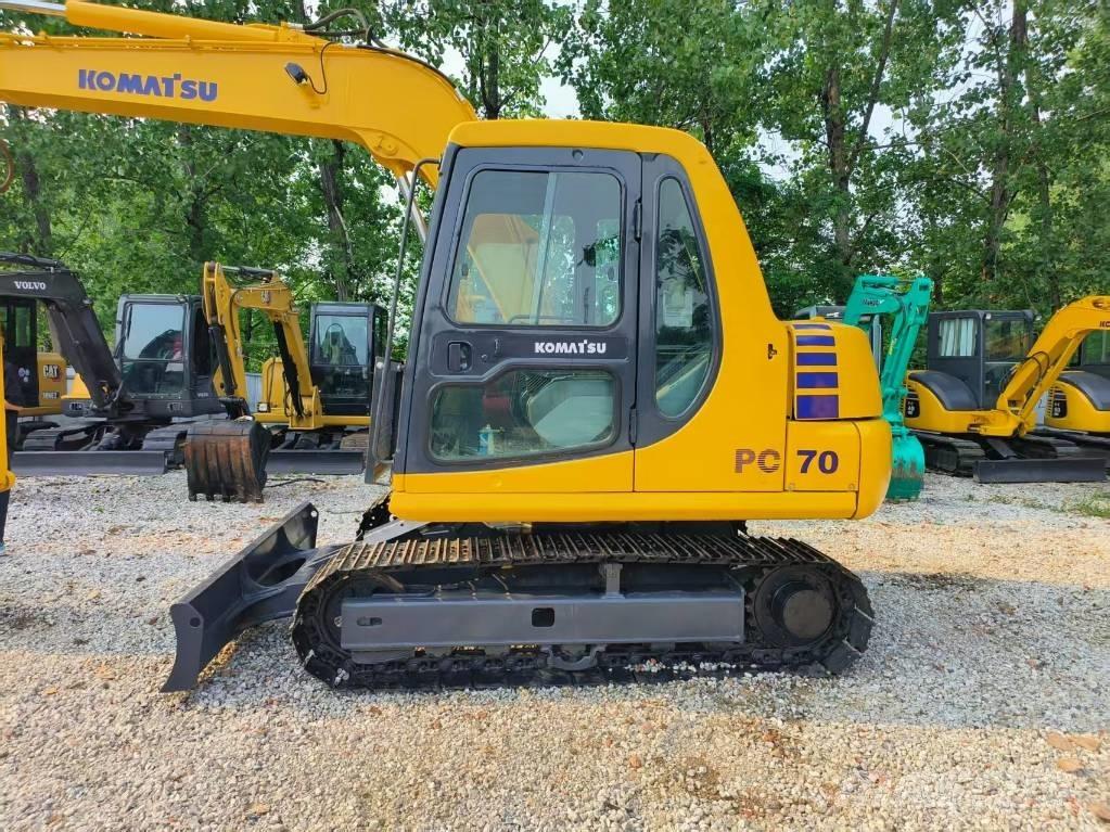 Komatsu PC 70-7 Kāpurķēžu ekskavatori