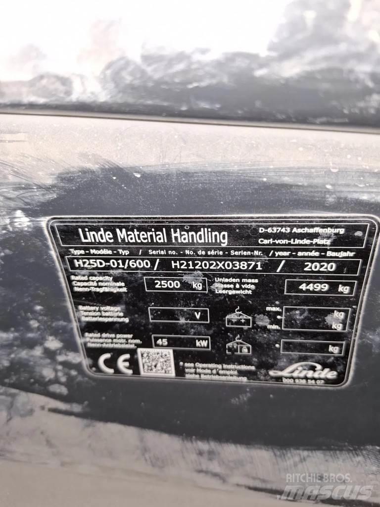 Linde H25D-600 Tehnika ar dīzeļa dzinēju
