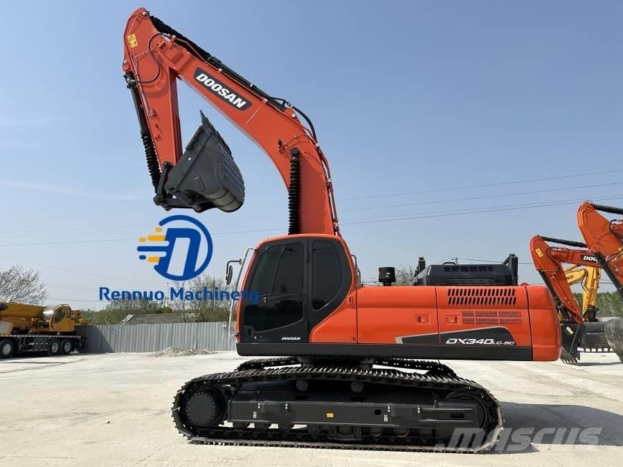 Doosan DX 340 Kāpurķēžu ekskavatori
