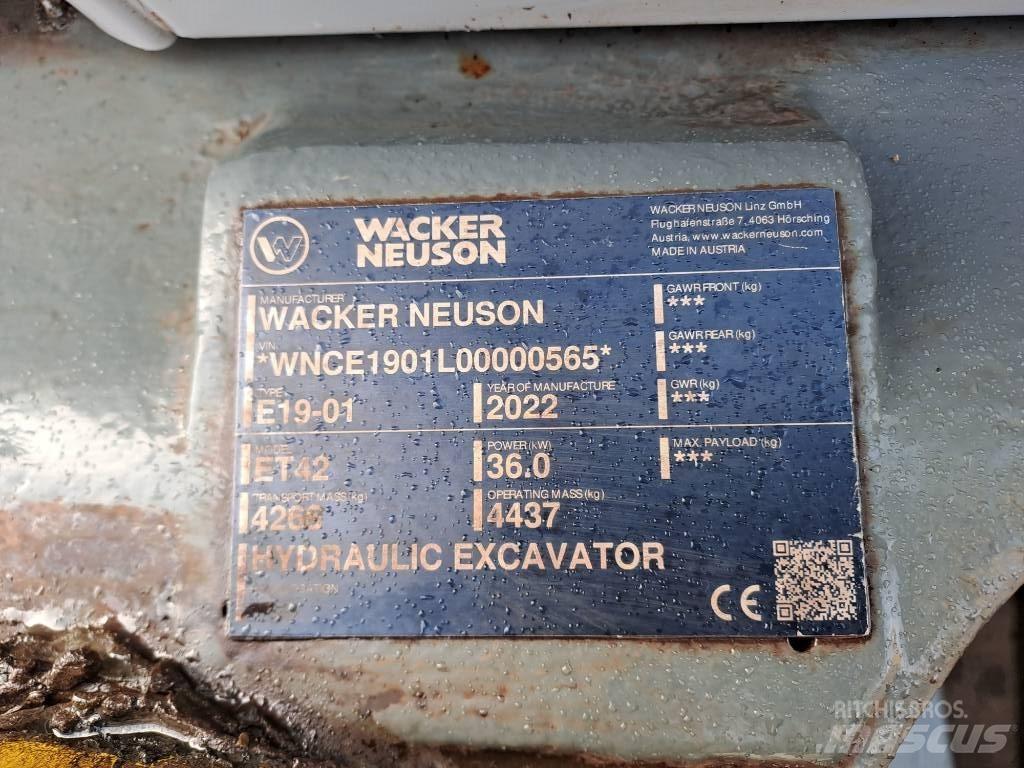 Wacker Neuson ET42 Kāpurķēžu ekskavatori