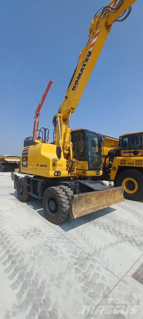 Komatsu PW148-11 Ekskavatori uz riteņiem