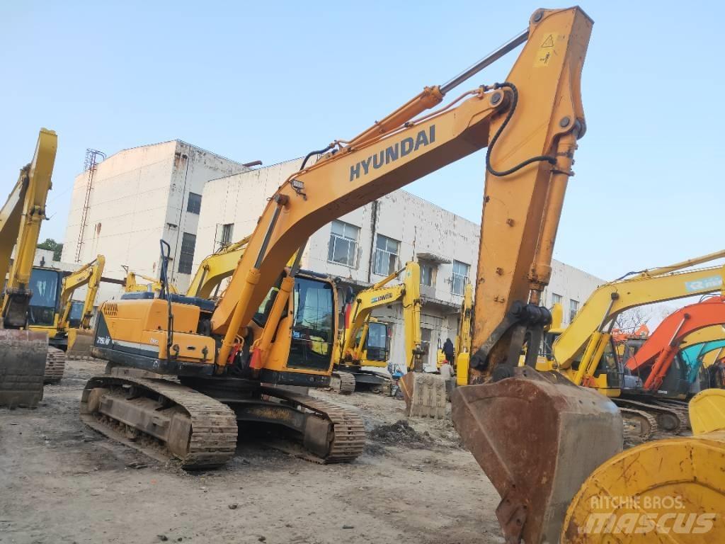 Hyundai R215-9 Kāpurķēžu ekskavatori