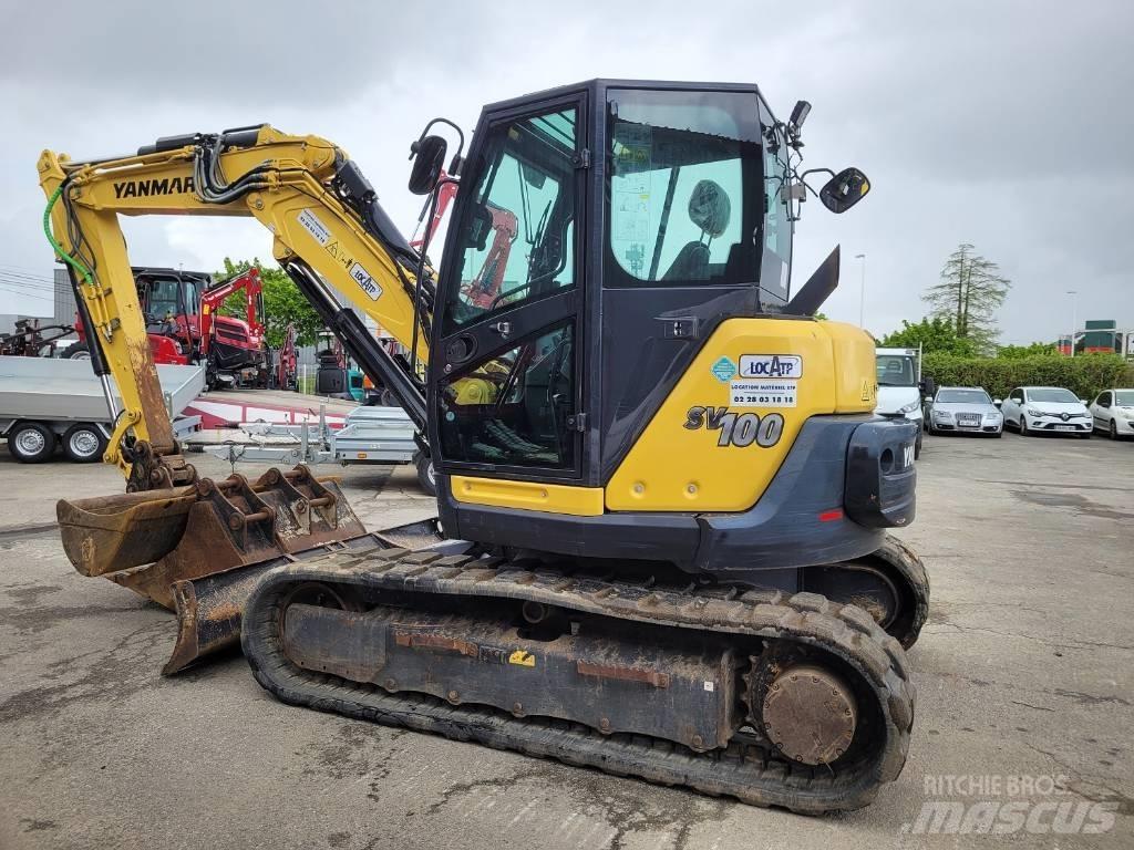 Yanmar SV100-2PB Vidēja lieluma ekskavatori 7 t - 12 t