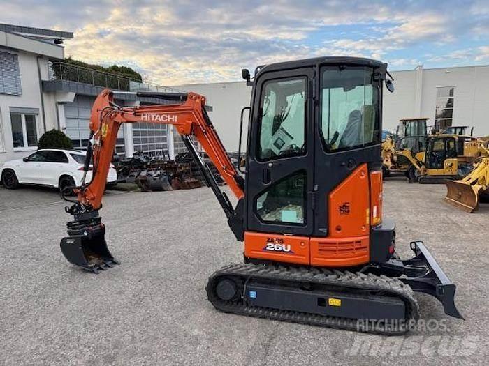 Hitachi ZX26 U-6 Mini ekskavatori < 7 t