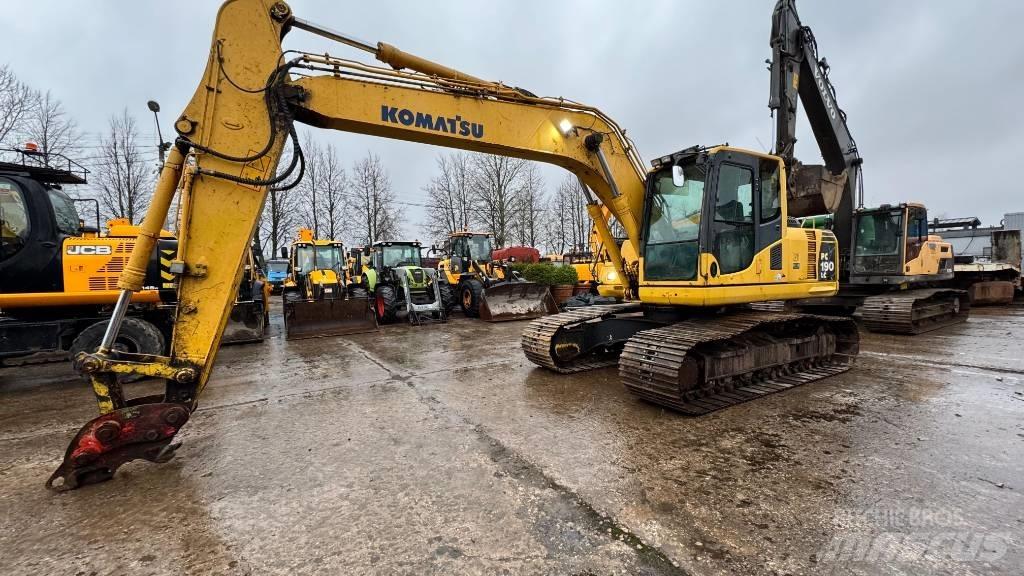 Komatsu PC 190 LC-8 Kāpurķēžu ekskavatori