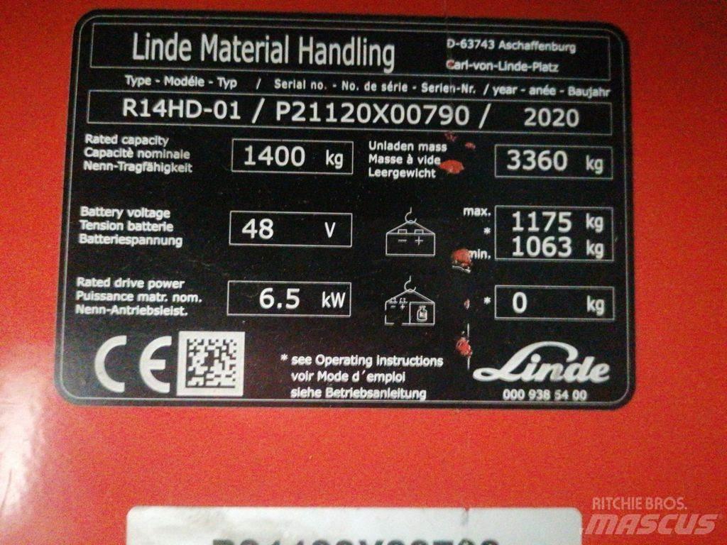 Linde R14HD-01 Lielaugstuma pārvadātājs