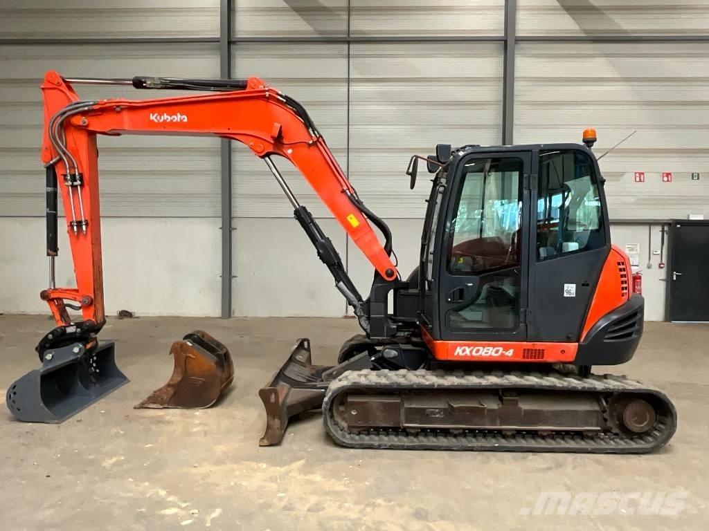 Kubota KX 080-4 Vidēja lieluma ekskavatori 7 t - 12 t